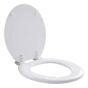 ASIENTO INODORO MADERA MDF BLANCO