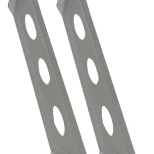 SOPORTE P/ESTANTE LATERAL 400MM BLANCO
