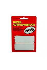 TOPE AUTOADHESIVO RECTANGULAR X 2